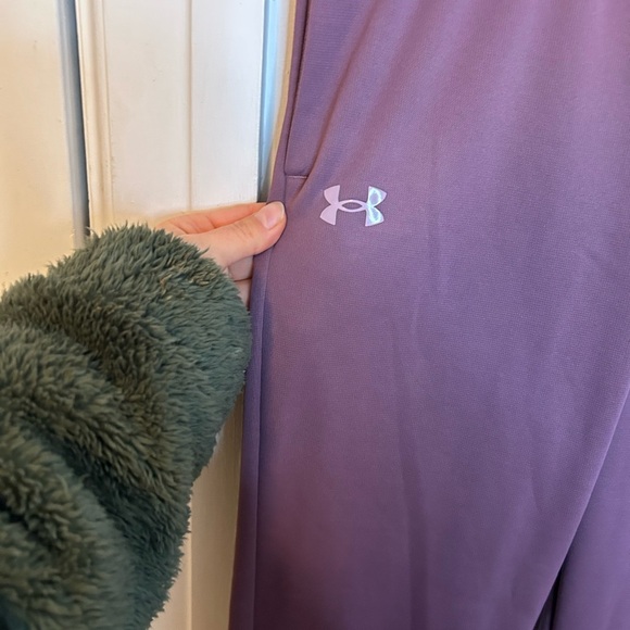 Under Armour Purple Fleece Joggers - Picture 6 of 6